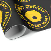 Birthday Geschenkpapier (Rolleneckpunkt)