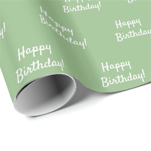 Birthday Geschenkpapier (Rolleneckpunkt)
