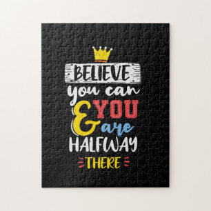 Birthday Gift Believe You Can Puzzle
