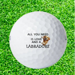  Birthday Gift for LABRADORE LOVER Golfball
