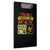 Birthday Gift | I Tell You A Chemistry Klemmbrett (Rechts)