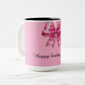 Birthday gift mug  zweifarbige tasse (Vorderseite Links)