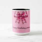 Birthday gift mug  zweifarbige tasse (Mittel)