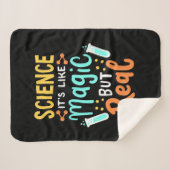 Birthday Gift | Science It Is Like Magic Sherpadecke (Vorderseite (Horizontal))