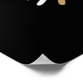 Birthday Gift Shiba Inu Poster (Ecke)