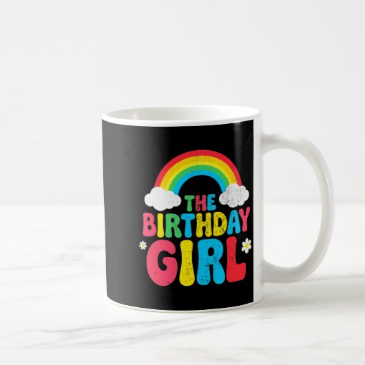 Birthday Girl 2nd 3rd 4th 5th 6th 7th 8th 9th Girl Kaffeetasse (Rechts)