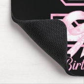 Birthday Girl 9th Birthday Nk Floral Coquette Bow  Mousepad (Ecke)