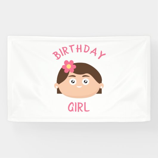 Birthday Girl Banner (Horizontal)