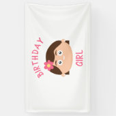 Birthday Girl Banner (Vertikal)