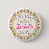 Birthday Girl Button (Vorderseite)