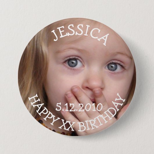 Birthday Girl Button (Vorderseite)