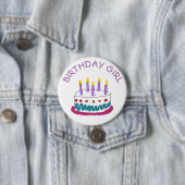 Birthday Girl Button (Beispiel)