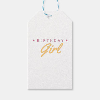 Birthday Girl Design Heart Geschenkanhänger