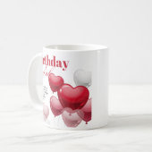 Birthday Girl Designer coffee/ Tee Tasse (Vorderseite Links)