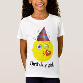 Birthday Girl Emoji T-Shirt