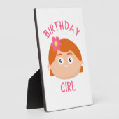 Birthday Girl Fotoplatte (Seite)