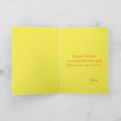 Birthday Girl Karte (Innenseite)