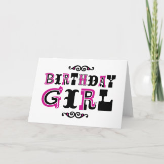 Birthday Girl Karte