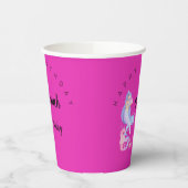 Birthday Girl Mermaid Thema Pappbecher (Links)