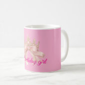 Birthday girl mug kaffeetasse (VorderseiteRechts)