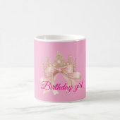 Birthday girl mug kaffeetasse (Mittel)