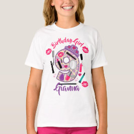 Birthday Girl Nine 9 | Wellness-Center Make up | T-Shirt