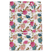 Birthday Girl Pattern Mittlere Geschenktüte (Vorderseite)