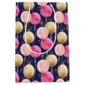 Birthday Girl Pattern Mittlere Geschenktüte (Vorderseite)