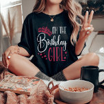 Birthday Girl Personalisiert Birthday Squad Matchi T-Shirt<br><div class="desc">Suchen Sie ein Shirt zum Geburtstag, das Ihr Party komplett macht? Schauen Sie sich nur unsere passenden Geburtstags-Crew-Shirts an! Diese stilvollen T-Shirts sind perfekt für jeden Geburtstagsfeier. Unsere passenden Shirts sind ein tolles Geschenk für Ihre Freunde und Familie und können als Teamkollegen oder als Gruppentee zusammengefasst werden. Mit so vielen...</div>