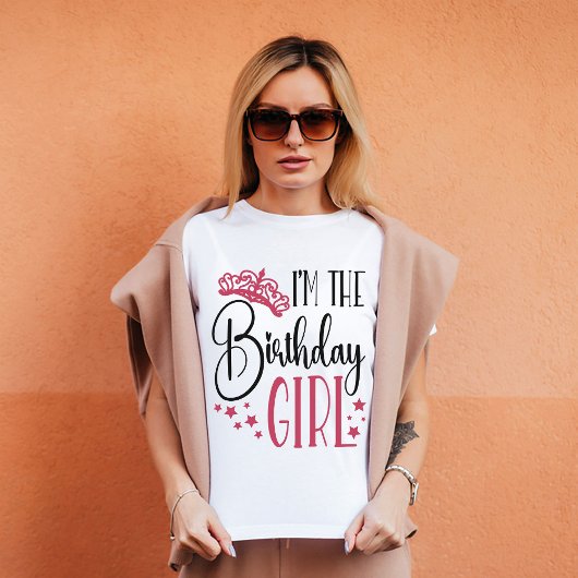Birthday Girl Personalisiert Birthday Squad Matchi T-Shirt