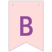 Birthday Girl Personalisiert Wimpelkette (Zweite Fahne)