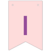 Birthday Girl Personalisiert Wimpelkette (Dritte Fahne)