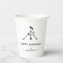 Birthday Girl Playing Ice Hockey Player Name Girl