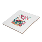 Birthday Girl Sea Turtle Theme Birthday Party Ocea Fliese (Seite)