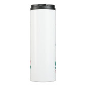 Birthday Girl Sea Turtle Theme Birthday Party Ocea Thermosbecher (Rückseite)