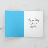 Birthday Girl Shopping Karte (Innenseite)