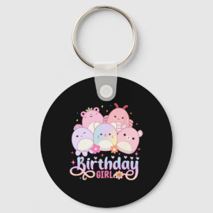 Birthday Girl Squish Squad Mallow Girls Niedlich K Schlüsselanhänger