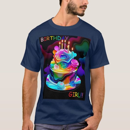 Birthday Girl T-Shirt (Vorderseite)