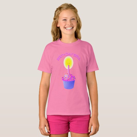 Birthday Girl T - Shirt (Vorne ganz)