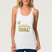 Birthday Girl Tank Top (Vorderseite)
