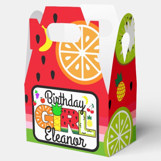 Birthday Girl Twotti Fruitti | Tuitti Frucht | Geschenkschachtel (Geöffnet)