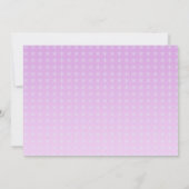 Birthday Girl Winter Onederland Einladung (Rückseite)