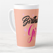 Birthday Girl Wird Sammlung der Frauen Wird Baréjo Milchtasse (Linke Ecke)
