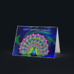 Birthday Girlfriend Beautiful Colorful Peacock Karte<br><div class="desc">Sehen Sie viele andere Produkte mit gleichen und/oder ähnlichen Bildern,  die in MY COLLECTIONS zu finden sind,  und scrollen Sie runter zu Loving Peacocks</div>
