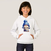 Birthday Gnome blasen Kerzen Hoodie (Vorne ganz)