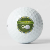  Birthday Golf / Golfing / Golfer Theme Golfball (Vorderseite)