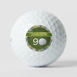  Birthday Golf / Golfing / Golfer Theme Golfball