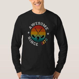 Birthday Golf Player 52 Jahre alt Phantastisch sei T-Shirt