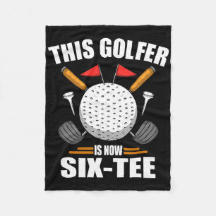 Birthday Golf Shirts für Männer 60 Jahre alt Golfe Fleecedecke