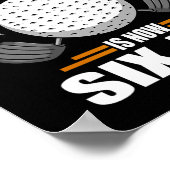 Birthday Golf Shirts für Männer 60 Jahre alt Golfe Poster (Ecke)